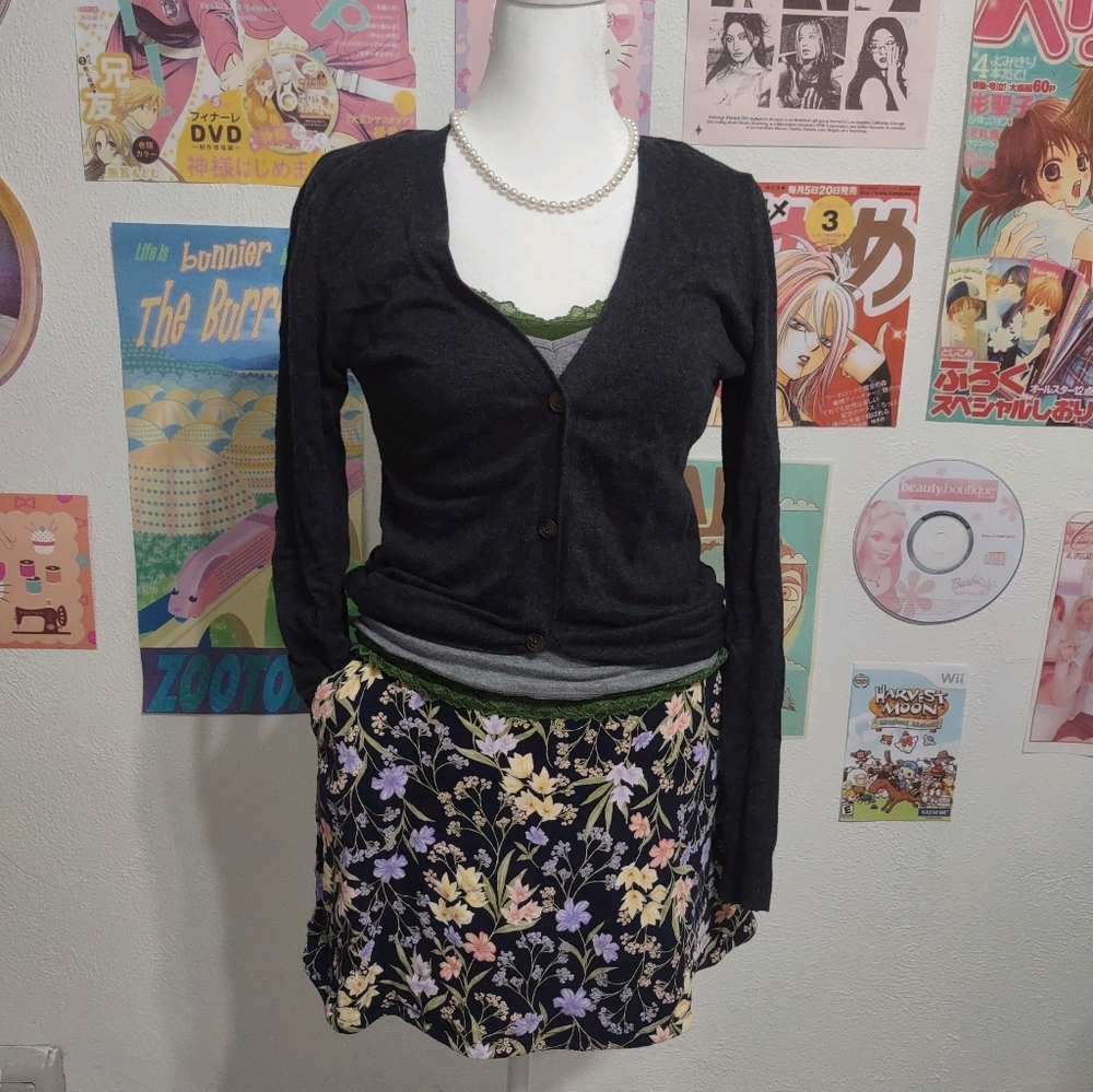 Floral Mini Skort